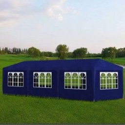 Vidaxl Tenda De Festas Azul 3x9 M