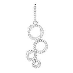 Pendente Folli Follie Mulher Folli Follie 3p17s001c 2,5cm