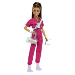 Boneca Barbie Macaco Rosa Mattel