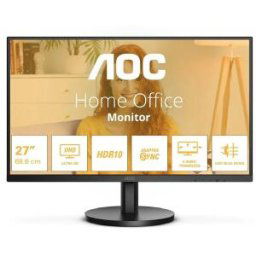 Monitor Profesional Aoc U27b3m 27'/ 4k/ Multimedia/ Negro