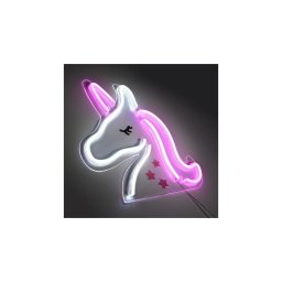 JUST LIGHT. 85025-70 - Decoração de parede LED com néons NEON LED/6,5W/5V unicórnio