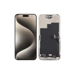 Touchscreen com Display Iphone 15 Pro Max SOFT OLED Preto