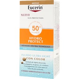 Eucerin Sun Hydro Protect com Cor FPS50+ Medio 50ml