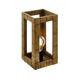 Eglo 43106 - Lâmpada de mesa TAKHIRA 1xE27/60W/230V
