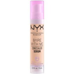 NYX Professional Makeup Bare with Me Corretor em Sérum Cobertura Média e Hidratação 9,6mL 03 Vanilla