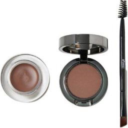 Bperfect Indestructi'Brow Lock & Load Eyebrow Pomade & Powder Duo - Pomada, Pó e Pincel para Sobrancelhas Dark Brown