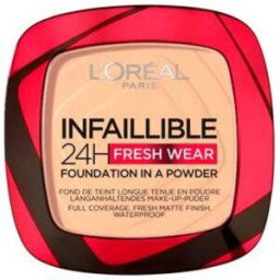 L'Oréal Paris Infallible 24H Fresh Wear Base em Pó Cobertura Mate Total 9g 40 Cashmere