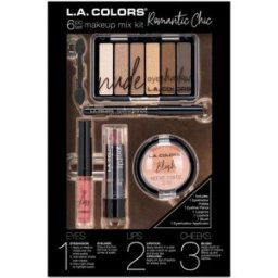 L.A. Colors Beauty Box "Get the Look" Kit de Maquilhagem de 6 Peças 1 un. Romantic Chic