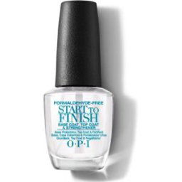 OPI Start to Finish Base, Acabamento e Fortalecedor 15mL