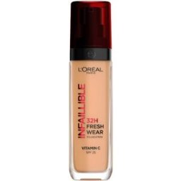 L'Oréal Paris Infaillible 32H Fresh Wear Base SPF25 e Vitamina C 30mL 260 SPF25