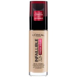 L'Oréal Paris Infaillible 32H Fresh Wear Base SPF25 e Vitamina C 30mL 130 SPF25