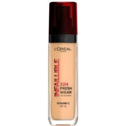 L'Oréal Paris Infaillible 32H Fresh Wear Base SPF25 e Vitamina C 30mL 235 SPF25