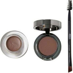 Bperfect Indestructi'Brow Lock & Load Eyebrow Pomade & Powder Duo - Pomada, Pó e Pincel para Sobrancelhas Brown
