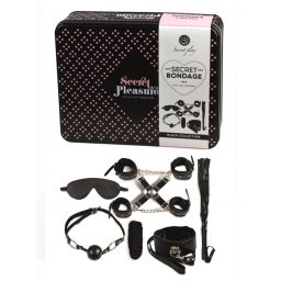 Secret Play Bdsm Set 8Pcs Black
