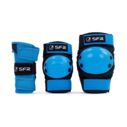 SFR Youth Ramp Triple Pad Set Blue