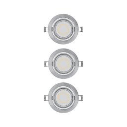 Osram - CONJUNTO 3x Foco de encastrar LED 3xGU10/3W/230V