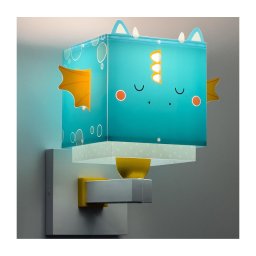 Dalber 64389 - Iluminação de parede de criança LITTLE DRAGON 1xE27/15W/230V