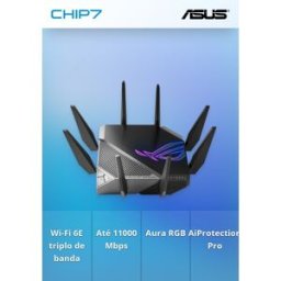 ASUS ROG Rapture GT-AXE11000 Tri-band WiFi 6E 802.11ax Gaming Router 2.5G WAN/LAN port VPN Fusion AiMesh support