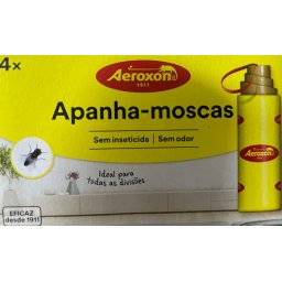 Armadilha Apanha-Moscas Aeroxon - 4 Rolos