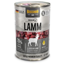 6x400g Cordeiro Belcando Baseline comida húmida para cão