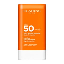 Clarins Protetor solar facial Stick Solaire Invisible Protetor solar em bastão FPS 50
