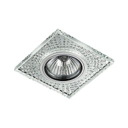 LUXERA 71092 - Luz embutida ELEGANT GLASS FIX GU10/50W/230V