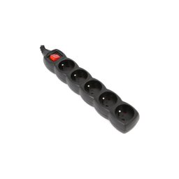 Cabo de extensão com interruptor 5Z Type E 3m preto