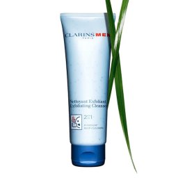 Clarins Cosméticos Faciais Homem Limpador esfoliante para homens Tratamento facial 2 em 1