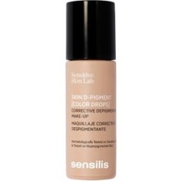 Sensilis Skin D-Pigment [Color Drops] Base para Pele Pigmentada 30mL 05 Peche Rose
