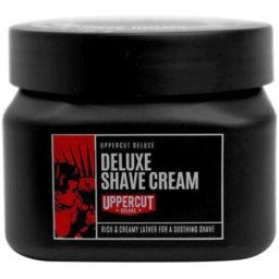 Uppercut Deluxe Deluxe Shave Cream Creme de Barbear Barbeado com Conforto 120g