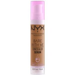 NYX Professional Makeup Bare with Me Corretor em Sérum Cobertura Média e Hidratação 9,6mL 09 Deep Golden