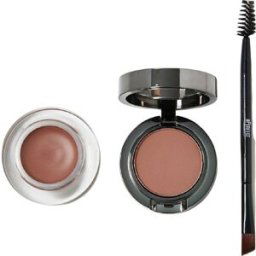 Bperfect Indestructi'Brow Lock & Load Eyebrow Pomade & Powder Duo - Pomada, Pó e Pincel para Sobrancelhas Irid Brown