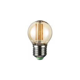 Lâmpada LED CLASIC AMBER G45 E27/4W/230V 2200K - Brilagi