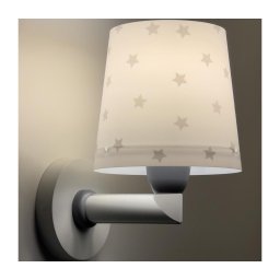 Dalber 82219B - Iluminação de parede de criança STAR LIGHT 1xE27/60W/230V branca