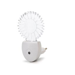 Aigostar - Luz Noturna LED RGB c/ Sensor LED 0,5W 230V Sol