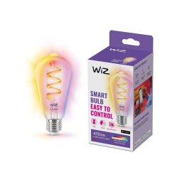 Lâmpada LED RGBW com regulação ST64 E27/6,3W/230V 2200-6500K Wi-Fi - WiZ