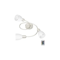 Eglo 75388 - Candeeiro integrado LED RGBW com regulação GRIMSEY-C 3xE14/4W/230V + CR