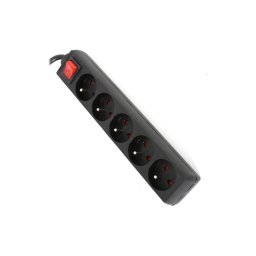 Cabo de extensão com interruptor 5Z Type E 1,5m preto