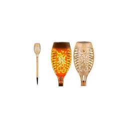 Luminária solar LED MINISPARK BAMBOO LED/1,8W/5,5V IP44 bege