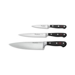 Wüsthof - Conjunto de facas de cozinhaCLASSIC 3 pcs preto