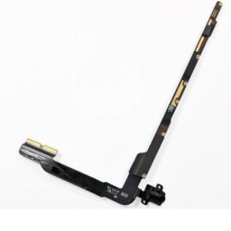 Flex com conector de audio com placa para iPad 3 / 4 wifi