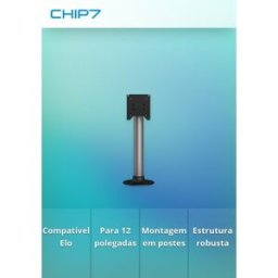 Kit de montagem em poste Elo Touch 12" para série I e M - E047663