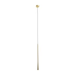 MAXLIGHT P0485 - Candeeiro suspenso LED CAFÉ LED/7W/230V diâmetro 3 cm dourado
