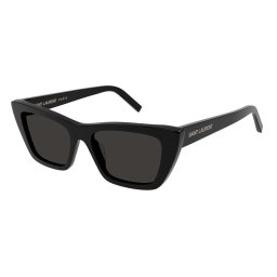 Saint Laurent Óculos de sol para mulheres SL 276 Mica 032 T55 Acetate145 Black