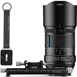 IRIX 150mm F/2.8 Macro 1:1 Dragonfly Canon EF + Macro Rail + Key Ring