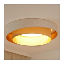 Brilagi - Iluminação de teto LED VEGAS SHINE LED/24W/230V diâmetro 60 cm bege/creme