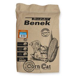25l Sea Breeze Super Benek Corn Cat areia vegetal aglomerante