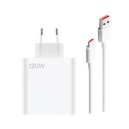 Xiaomi Carregador 120W HyperCharge Combo (Type-A)