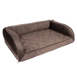 TIAKI sofá Wellness castanho para cães - C 100 cm x L 65 cm x A 30 cm