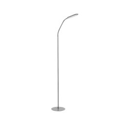 Rabalux 74010 - Lâmpada de pé LED tátil dimável ADELMO LED/10W/230V cinza